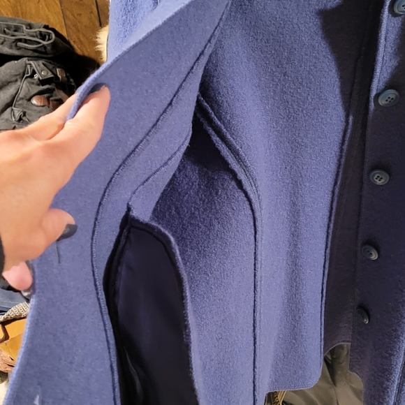 Ann Taylor boiled wool blazer - Picture 3 of 5